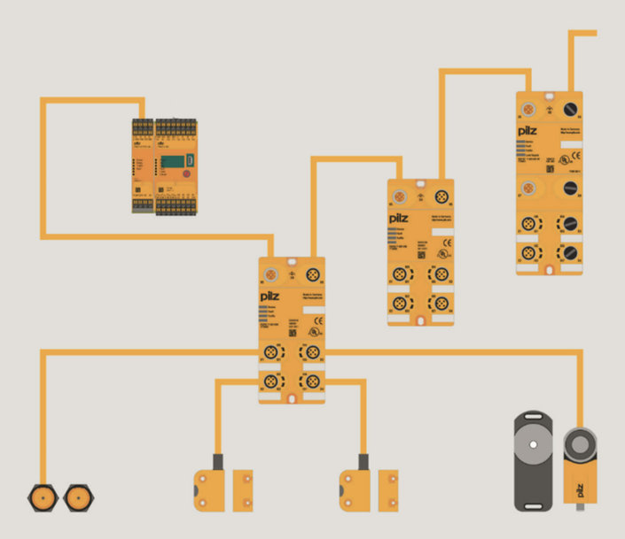Pilz：如何有效减少安全回路传感器的接线工作量？